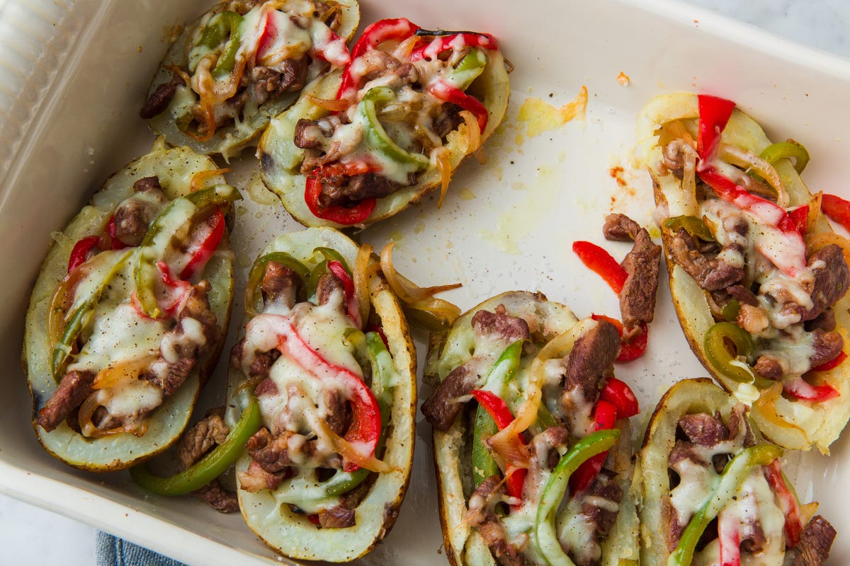 preview for We Can't Get Enough Of These Cheesy Potato Skins