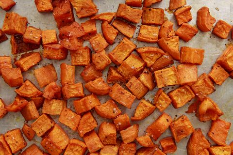 how to roast sweet potatoes
