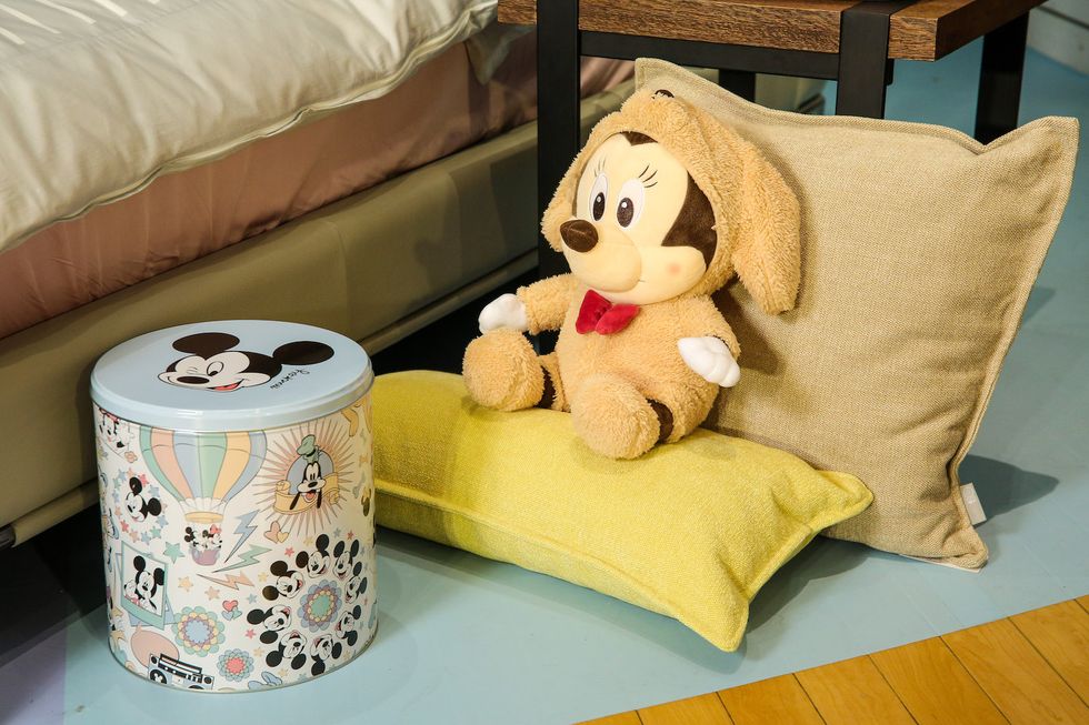 Furniture, Cushion, Pillow, Room, Couch, Stuffed toy, Textile, Linens, Bed sheet, Toy, 