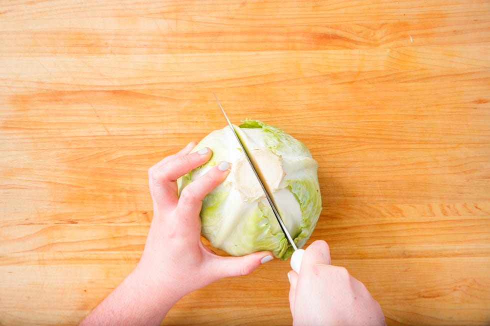 How to cut cabbage like a pro  How to Prepare Cabbage 