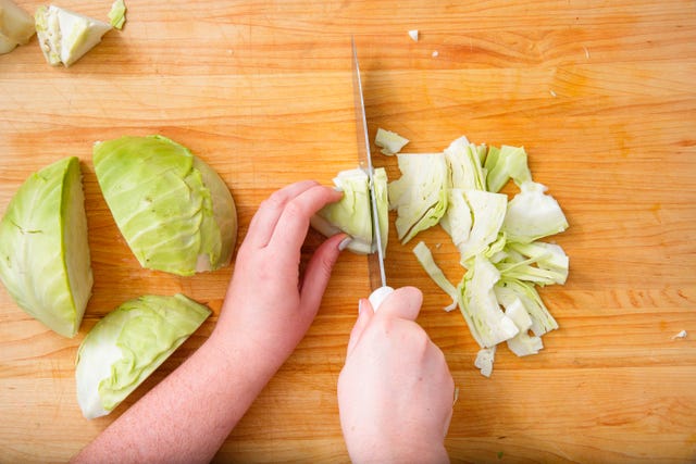 Shredding Cabbage