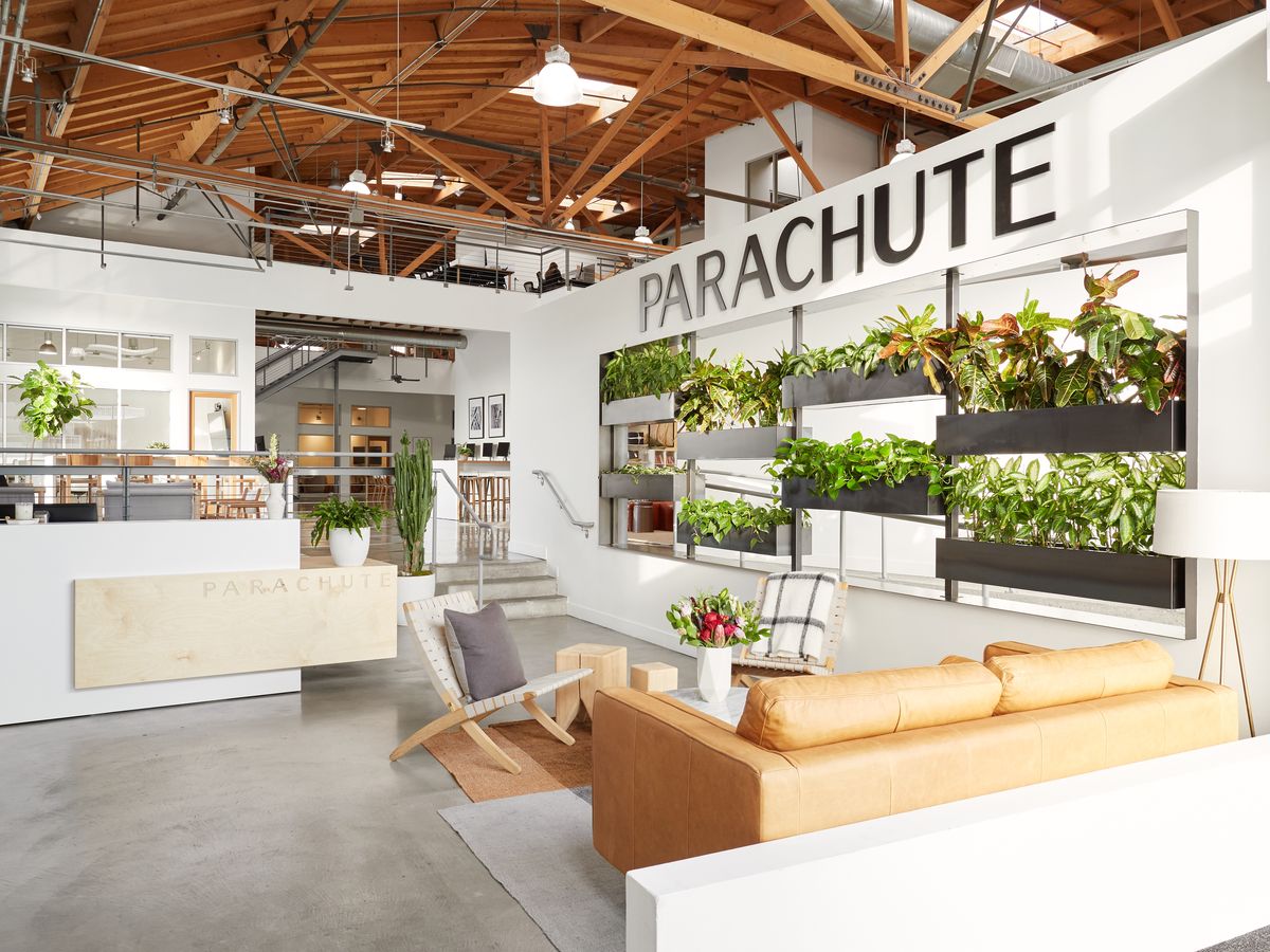 Inside Parachute's New 17,000-Square-Foot LA Headquarters - Tour the  Immersive Space