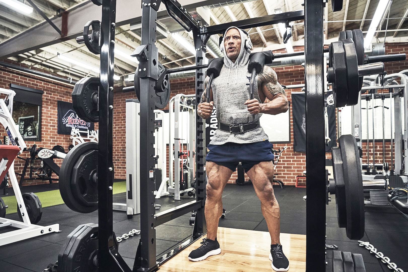 Dwayne Johnson a.k.a. The Rock's full body workout