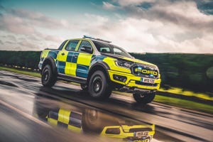 Ford Ranger Raptor en la policía británica