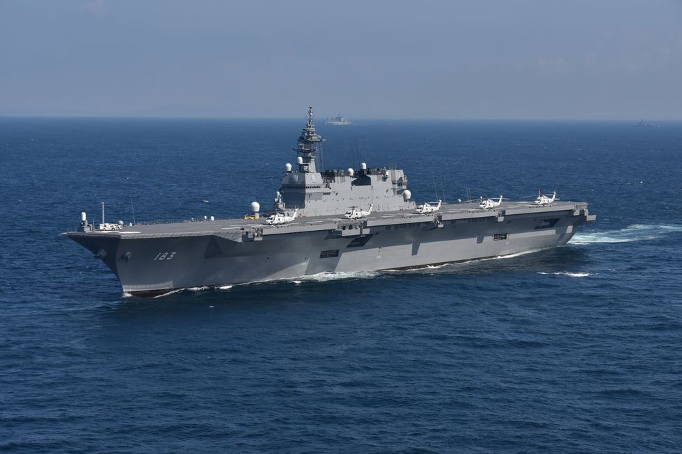 japanese aircraft carrier izumo