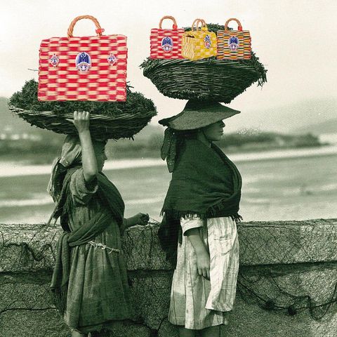 Bag, Basket, Shoulder bag, Storage basket, 