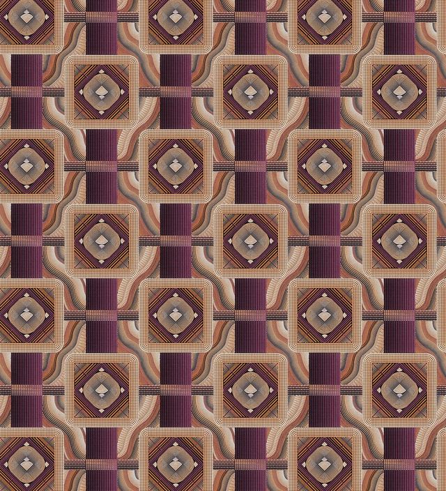 Pattern, Brown, Purple, Violet, Design, Pattern, Symmetry, Rug, 