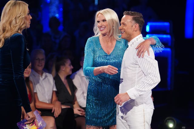 Strictly’s Anneka Rice and Kevin Clifton