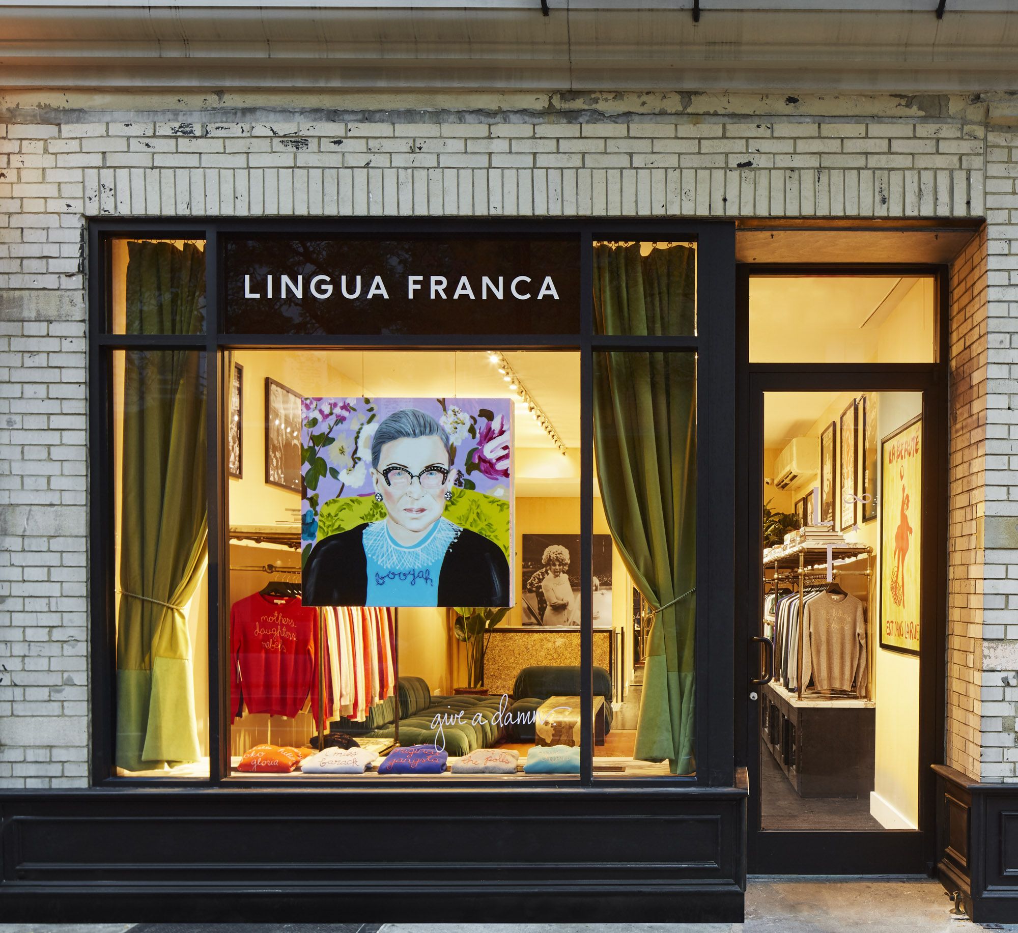 Hand-Stitched Sweater Brand Lingua Franca Opens Its First Retail Store on  Bleeker Street in New York City