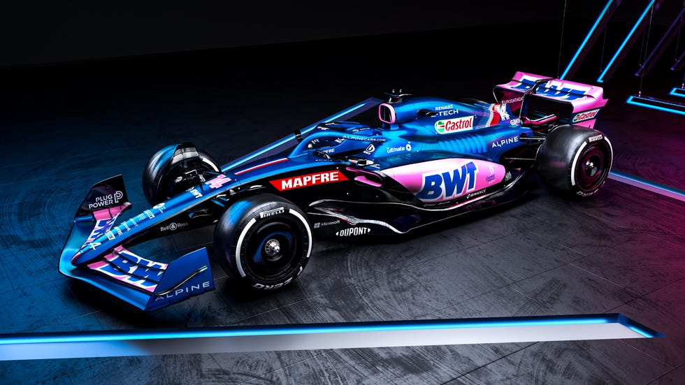 First Images: Alpine Reveals A522 for the 2022 Formula 1 Season