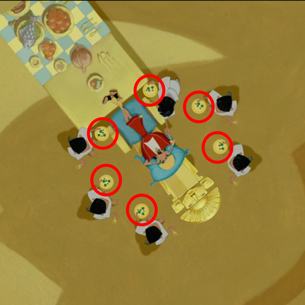 Disney Easter Eggs - The Emperor's New Groove'