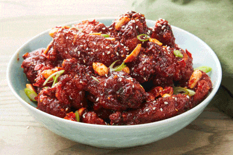 easy asian recipes  korean fried chicken