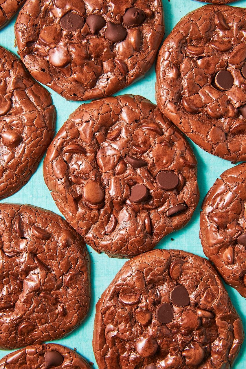 flourless fudge cookies