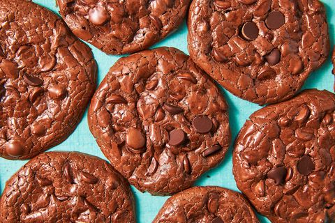 flourless chocolate cookies   delishcom