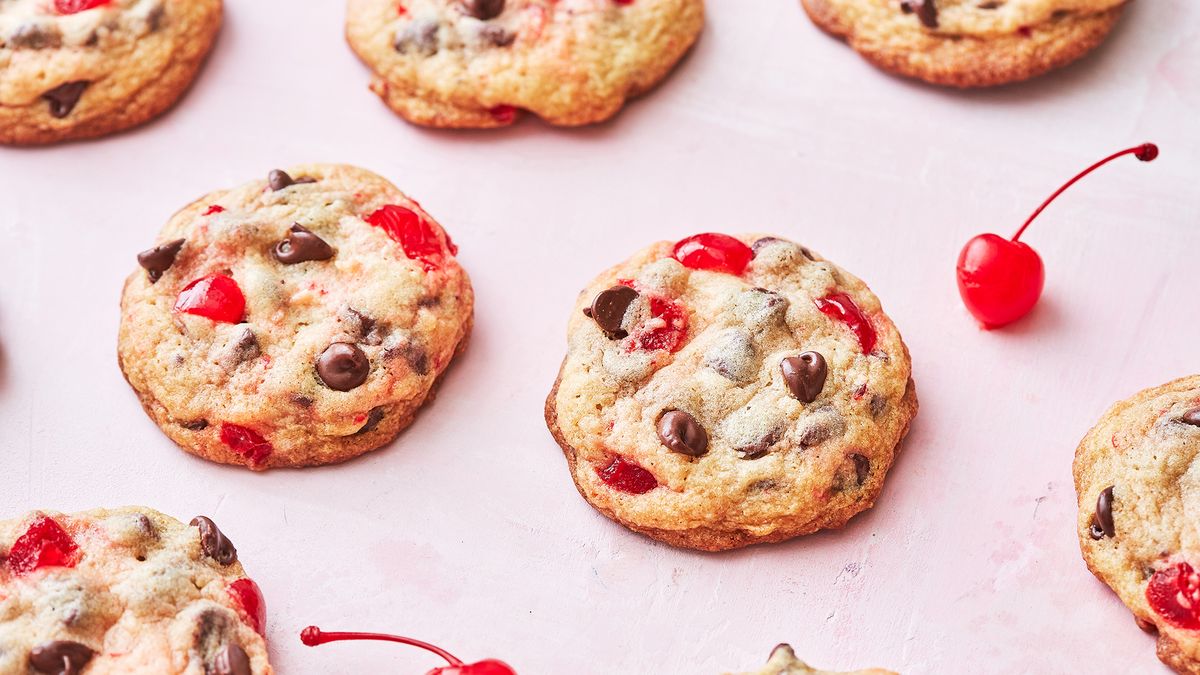 preview for Cherry Chocolate Chip Cookies Will Be Your New Favorite Cookie