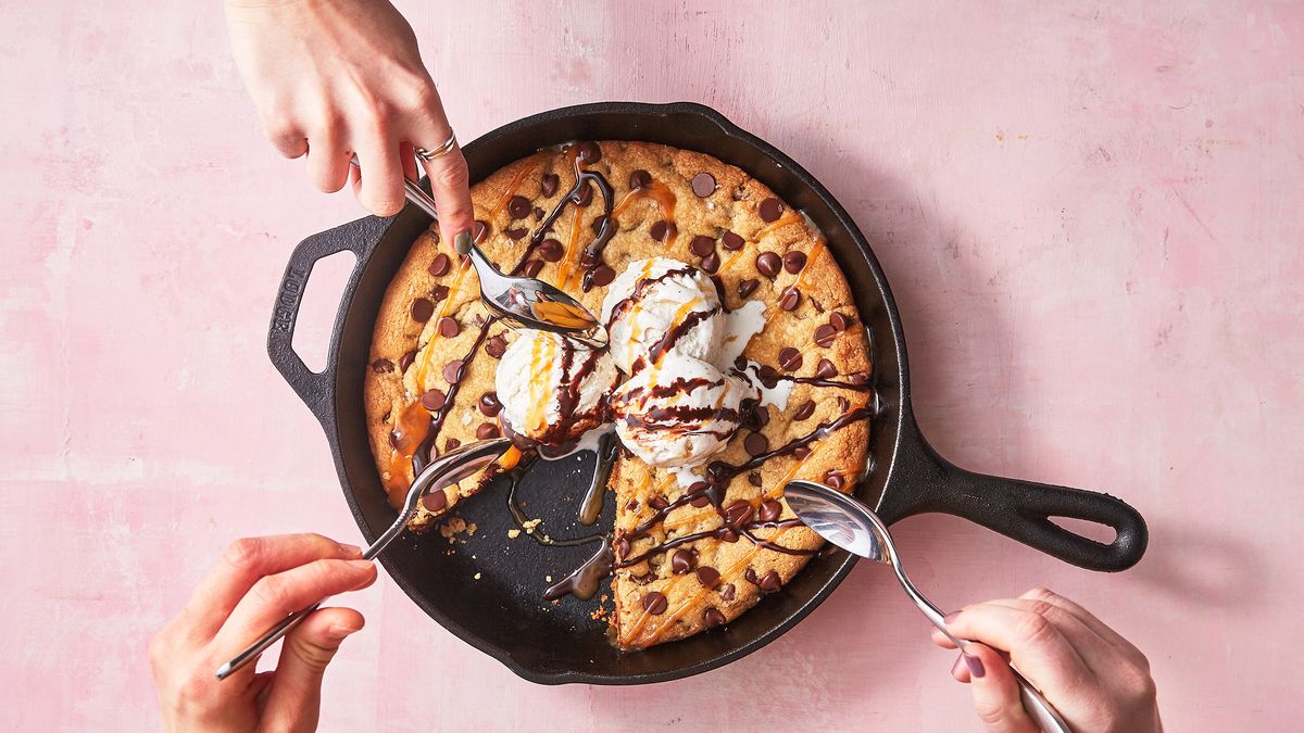 preview for This Chocolate Chip Skillet Cookie is the best party trick!