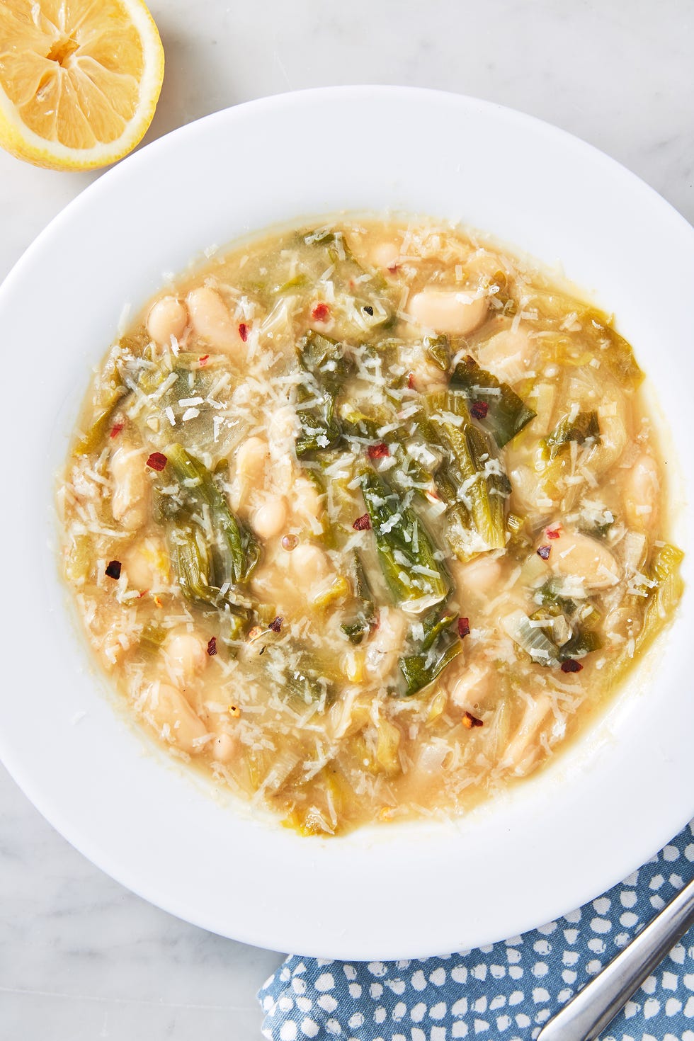 white bean escarole soup  delishcom