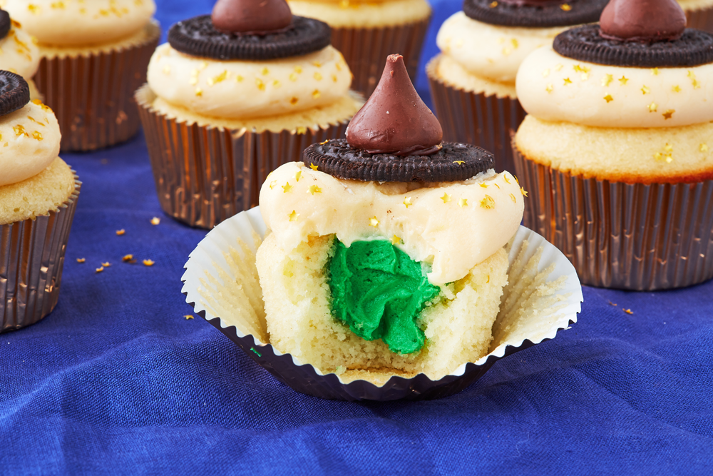 Best Sorting Hat Cupcake Recipe - How to Make Sorting Hat Cupcakes