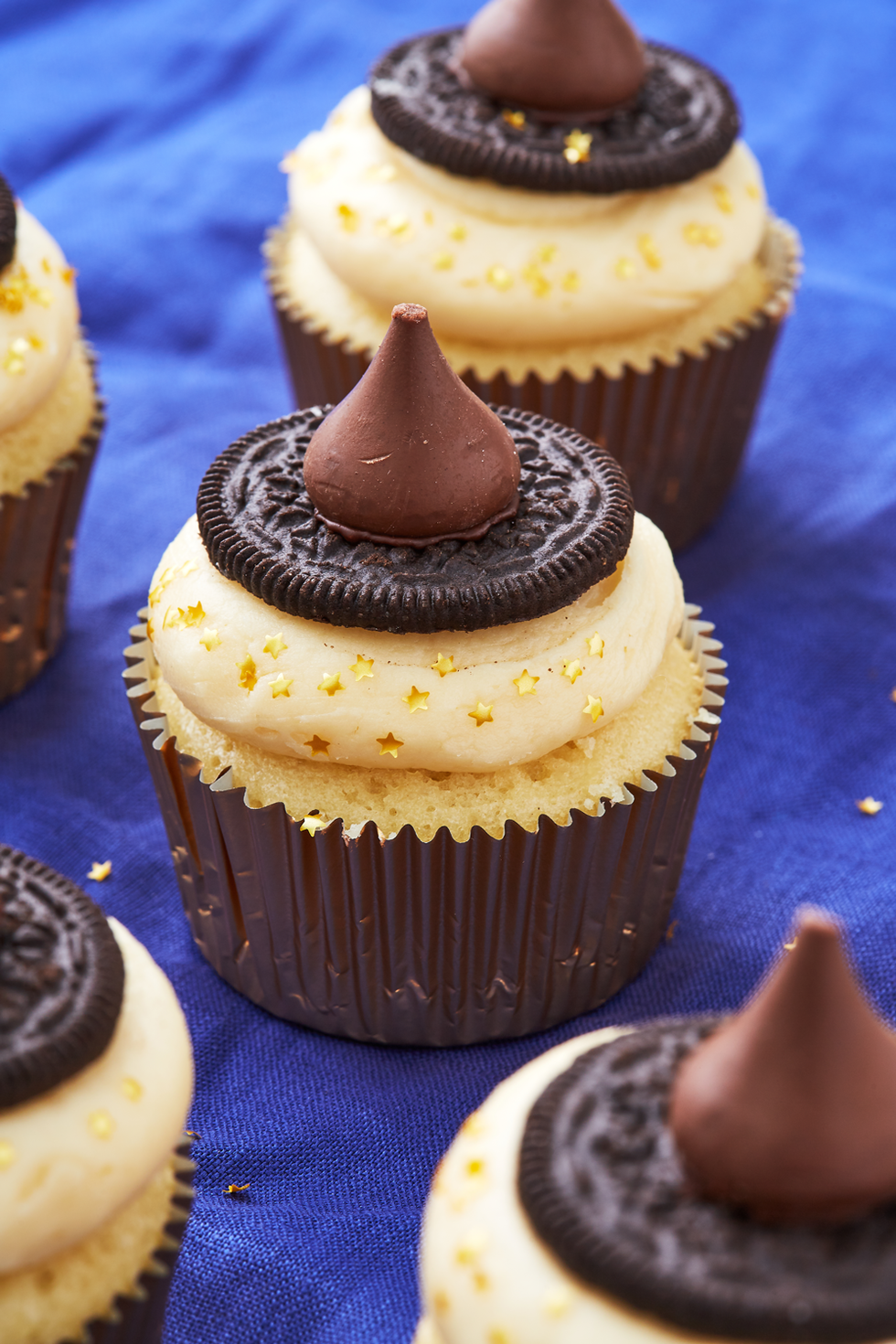 sorting hat cupcakes