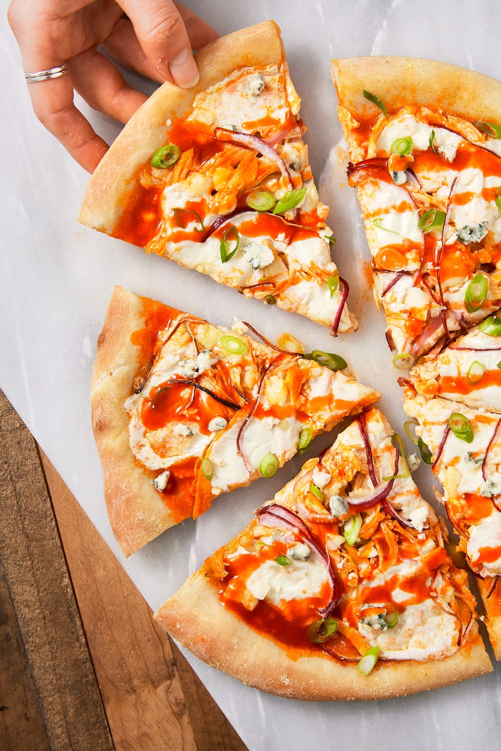 buffalo chicken pizza