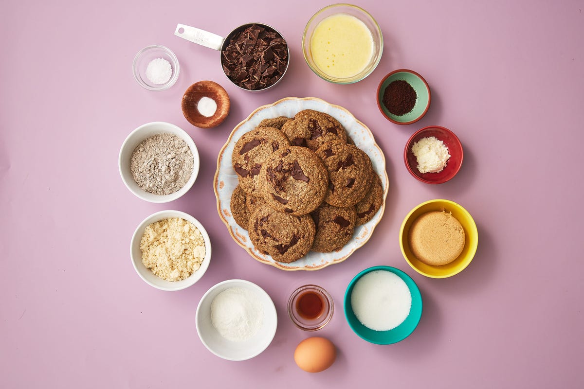 preview for Gluten-Free Buckwheat Chocolate Chip Cookies Possess A Few Secret Ingredients