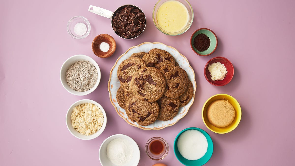 Video player poster image preview for Gluten-Free Buckwheat Chocolate Chip Cookies Have A Few Secret Ingredients