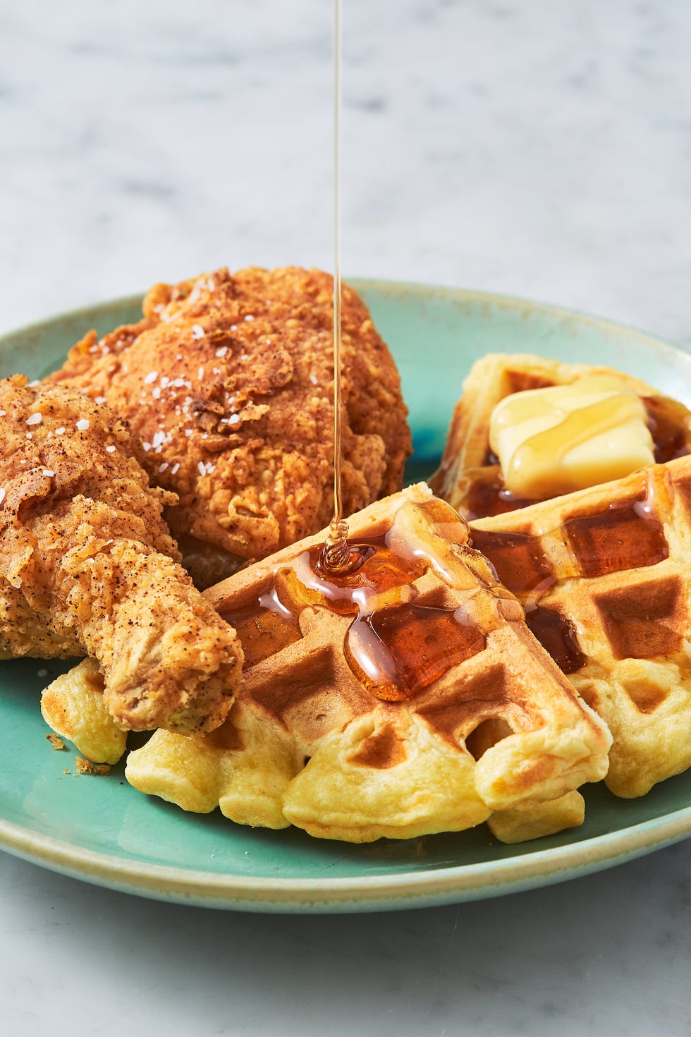 chicken waffles delishcom