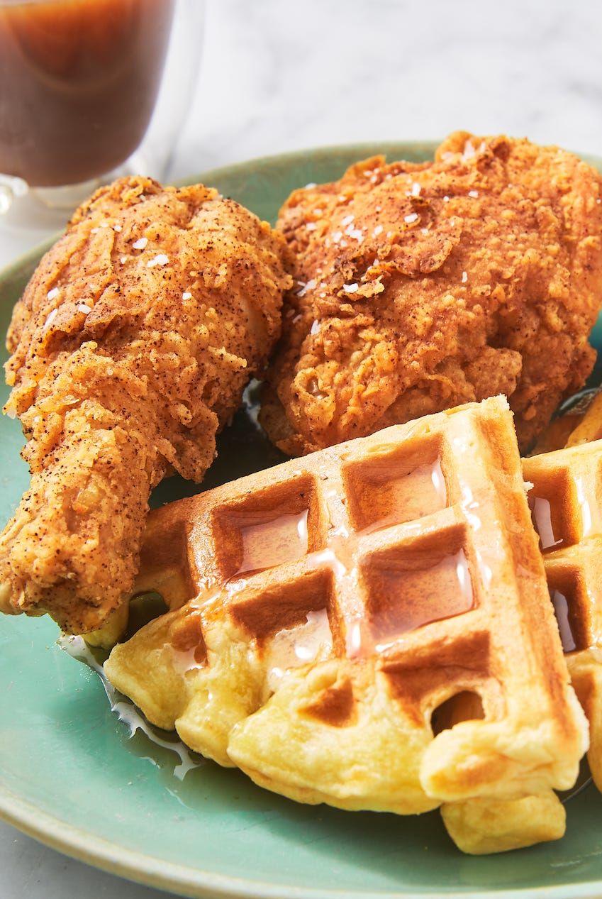 classic chicken and waffles