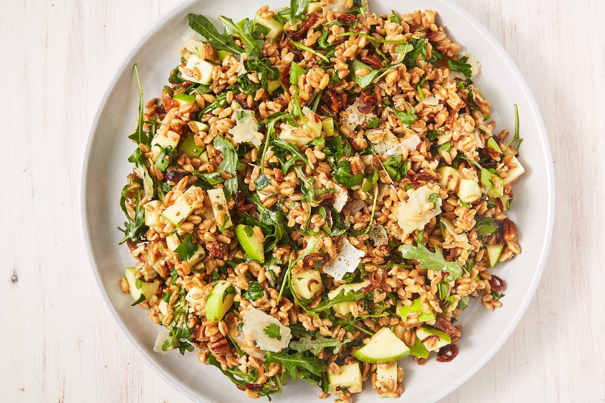 preview for Our New Favorite Farro Salad Has The Best Dressing Ever