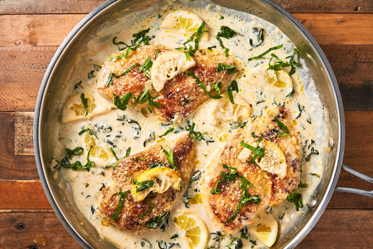 Best Creamy Lemon Parmesan Chicken Recipe How To Make Creamy Lemon Parmesan Chicken