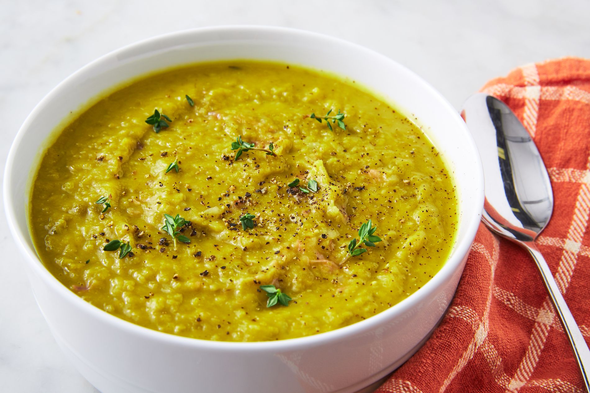 Creamy Split Pea Soup Recipe 