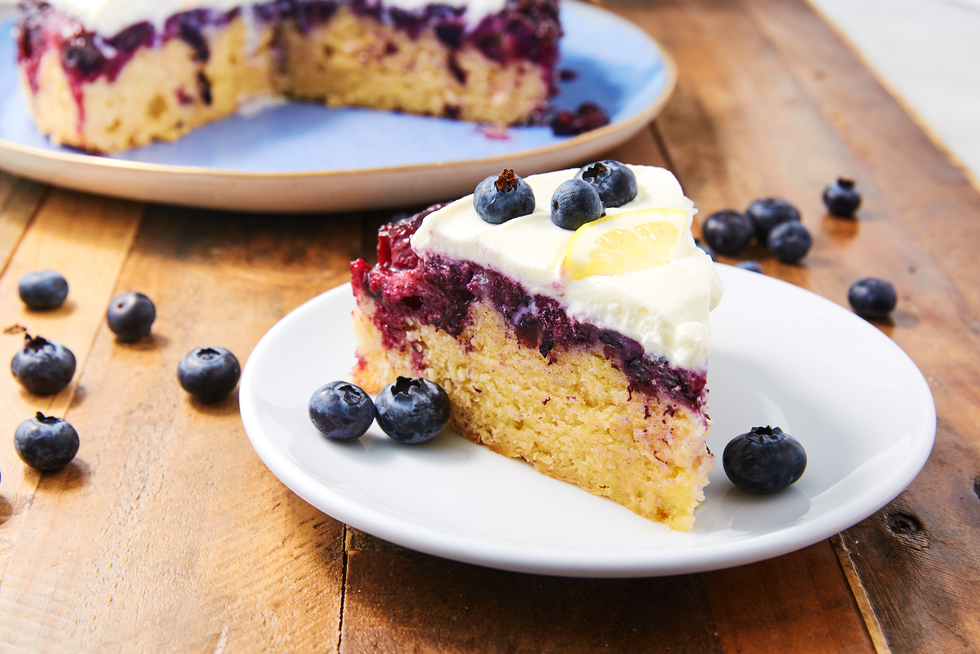 Blueberry Lemon Upside Down Cake - Delish.com