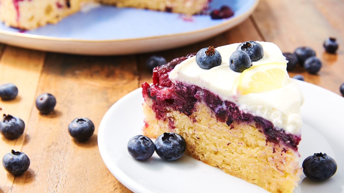 preview for This Blueberry Upside Down Cake Is The Perfect Spring Dessert