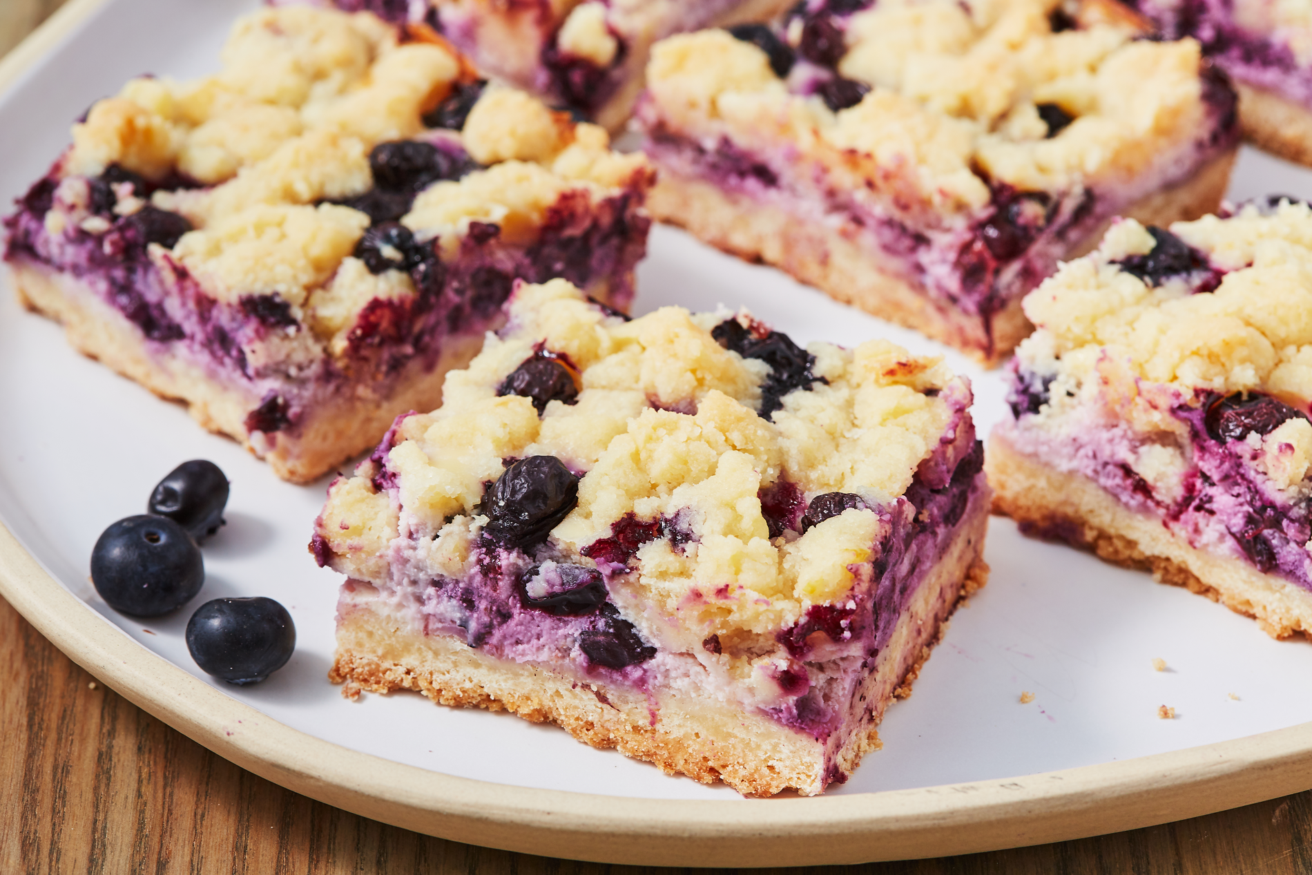 lemon blueberry squares