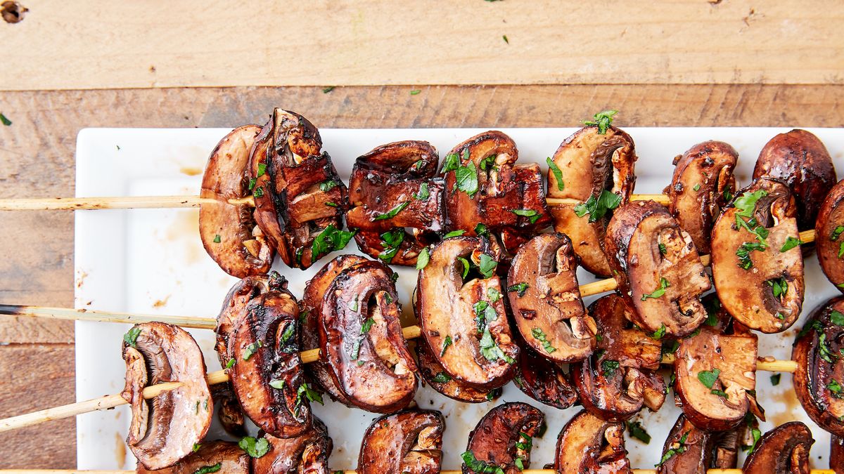preview for These Grilled Balsamic Mushrooms Will Be The Star Of Your Next BBQ