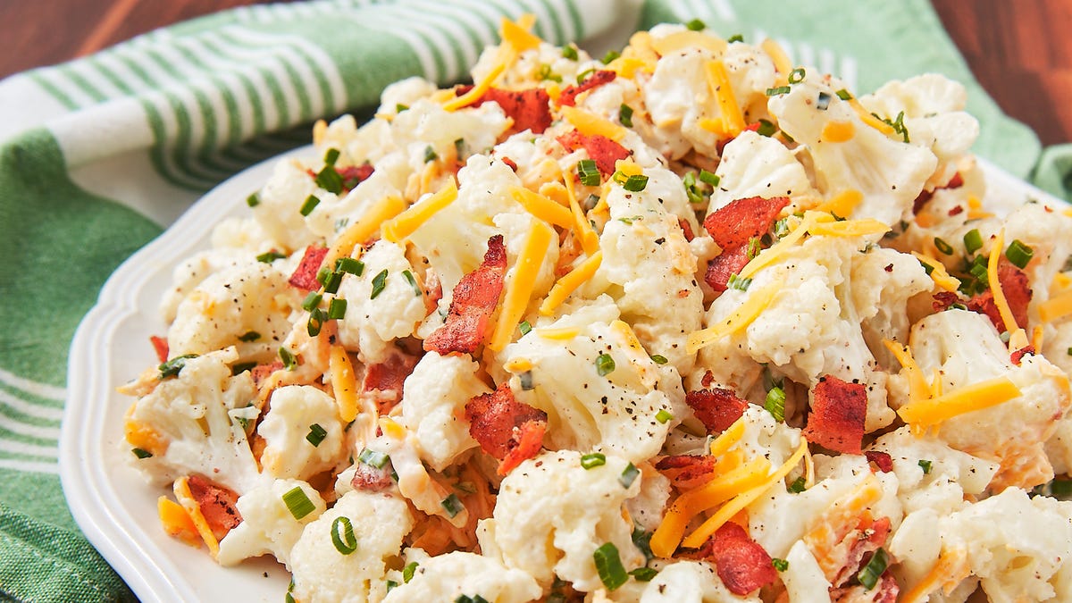 preview for This Loaded Cauliflower Salad Is The Low-Carb Version Of Potato Salad