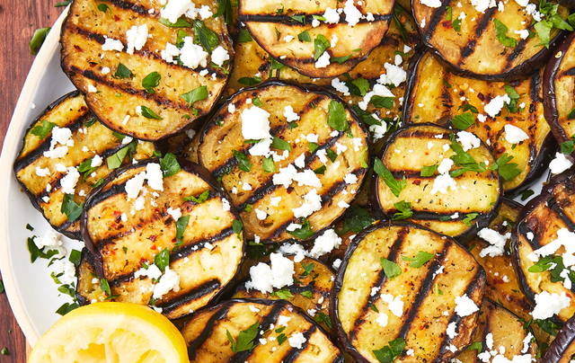 preview for Mediterranean Grilled Eggplant Will Convert Any Hater