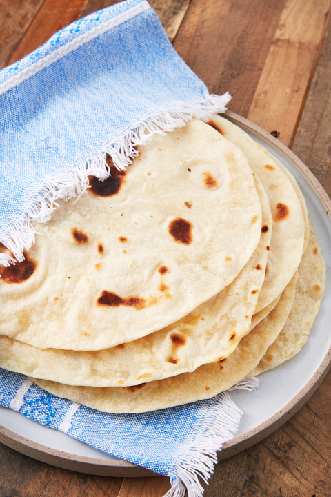 Flour Tortillas - Delish.com flour tortillas