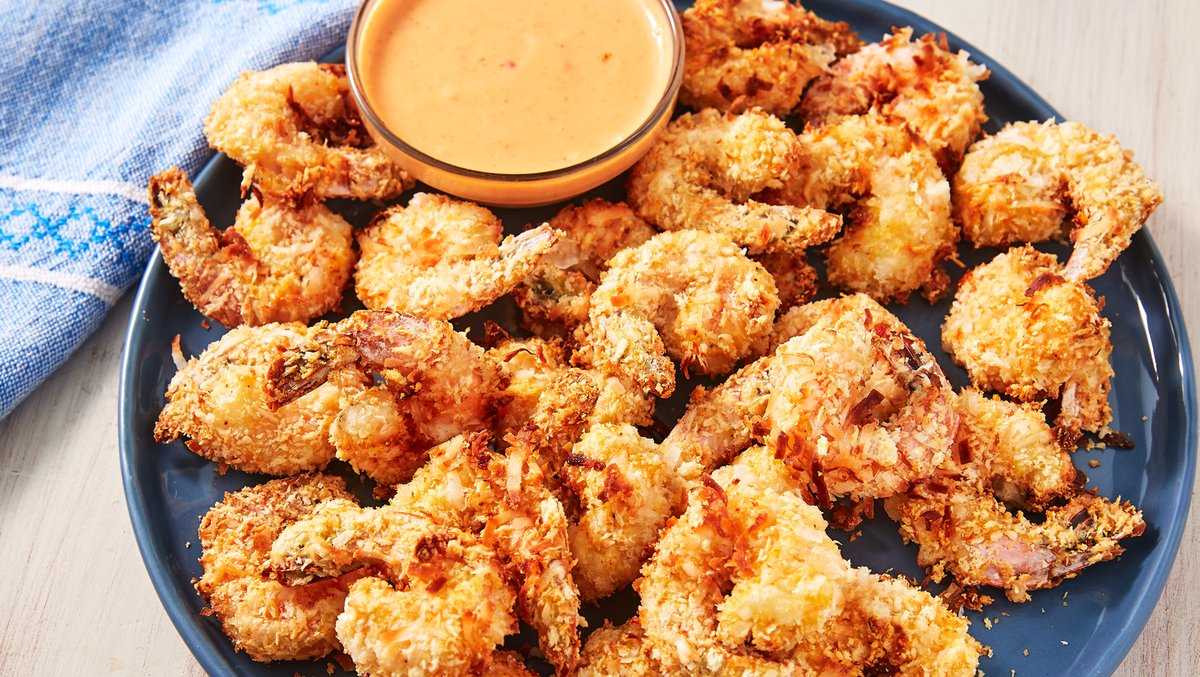 preview for Use Your Air Fryer For The Crispiest Coconut Shrimp