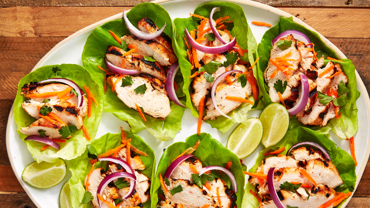 preview for We Can't Get Enough Of These Sweet Chili Chicken Lettuce Cups