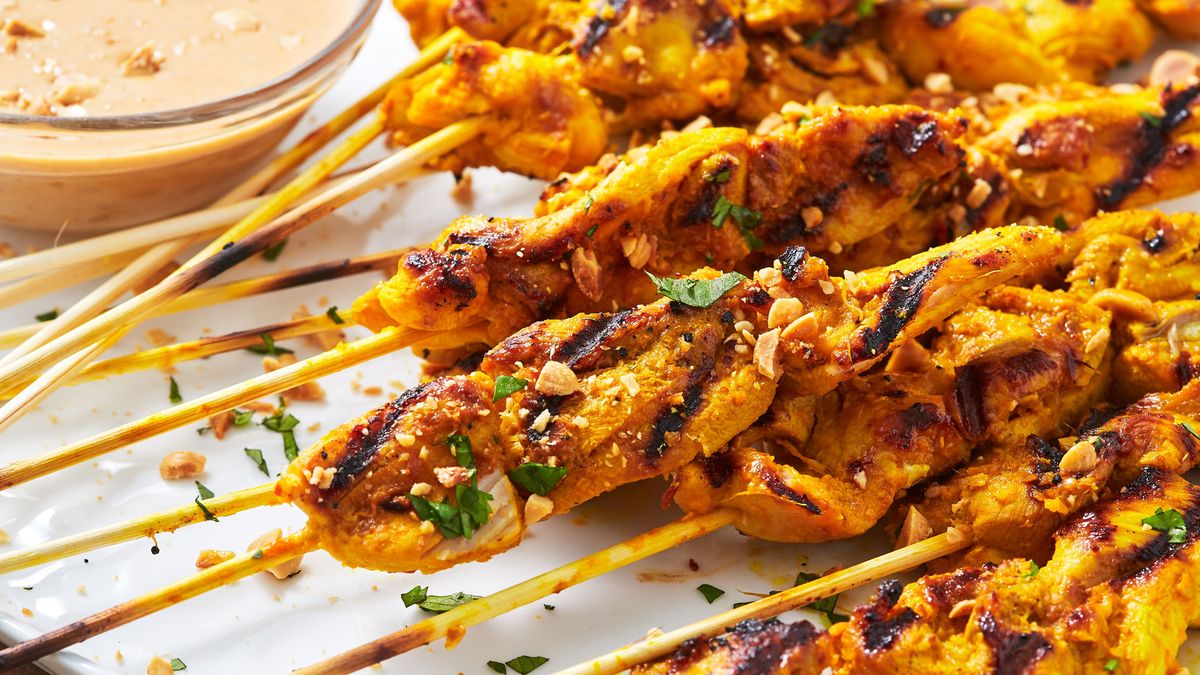 preview for Chicken Satay Is The Ultimate Snack On A Stick