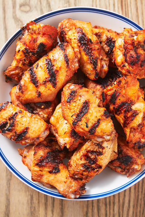 grilled chicken wings delishcom