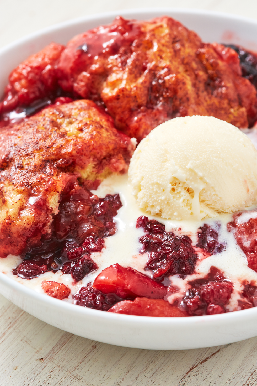 instant pot cobbler   delishcom