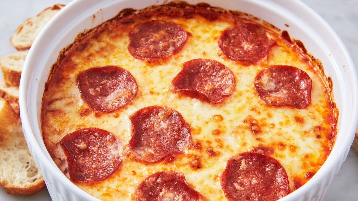 preview for Meat Lovers Pizza Dip Is The Most Epic Dip Ever