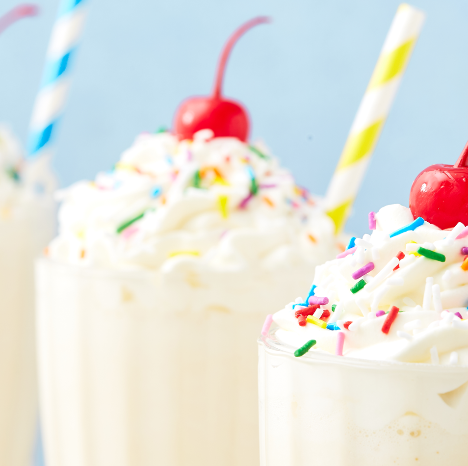 How to Make a Milkshake by Hand or in a Blender