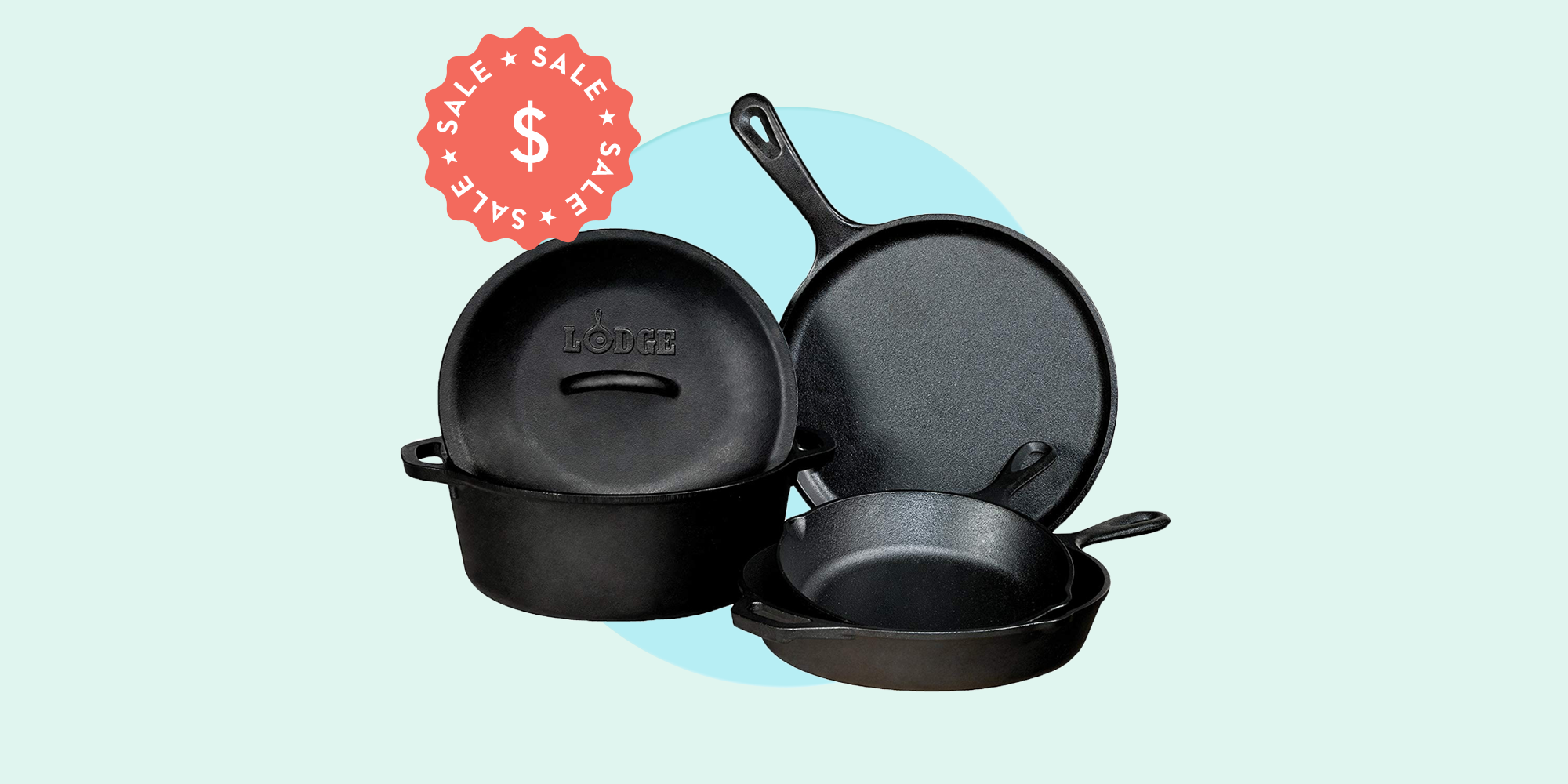 Lodge Cast Iron Cookware Is on Sale for 69% Off on