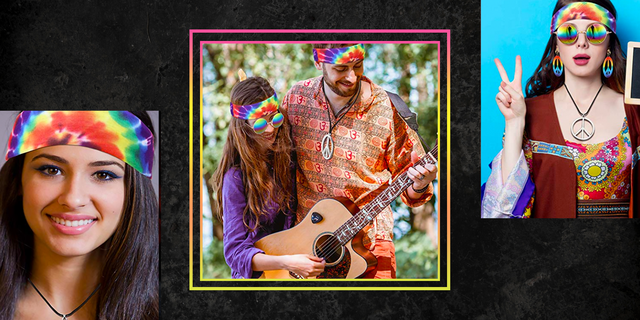 World Peace Women's Hippie Costume