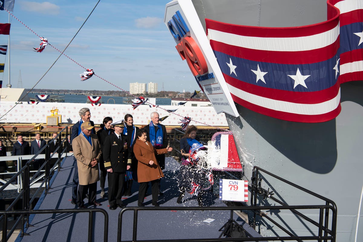 Say Hello To America's Newest Aircraft Carrier, the USS John F. Kennedy