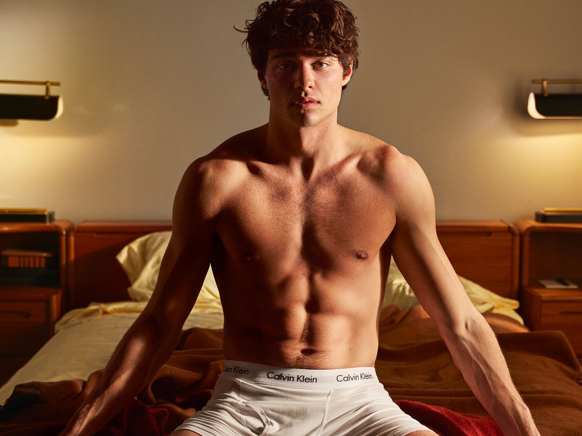 Noah Centineo Strips Down to His Underwear for Calvin Klein Campaign