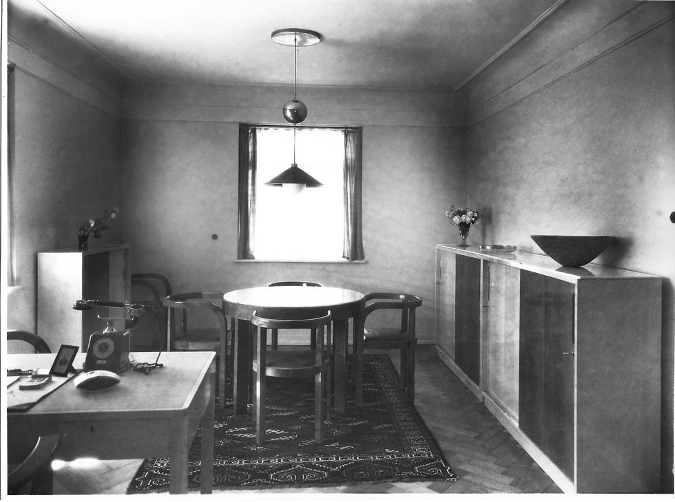 richard herre’s original designs ﻿in a german home in 1927